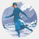 Recherche de monte ronds autocollants Hiver
