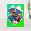 Recherche de nom irlandais cartes postales Shamrock