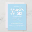 Recherche de ski party invitations Bleu