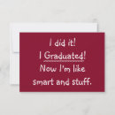 Recherche de funny graduation invitations Diplômé