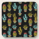 Recherche de motif cactus dessous de verres Boho