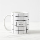 Recherche de motif graphique géométrique tasses Moderne