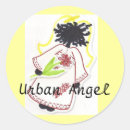 Recherche de anges autocollants Noir
