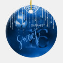 Recherche de ballon bleu ornements Anniversaire