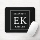 Recherche de noir et blanc tapis souris Simple