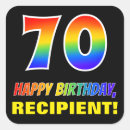 Recherche de 70 ans autocollants Soixante dixième anniversaire