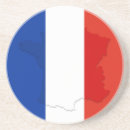 Recherche de drapeau france dessous de verres Bleu