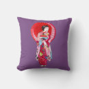 Recherche de de geisha coussins Japonais