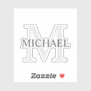 Recherche de meilleur papa autocollants Monogramme