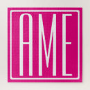 Recherche de monogramme m puzzles Pour elle