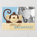 Recherche de singe de mod invitations Fête d'anniversaire