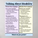 Recherche de handicapé posters Information