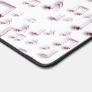 Recherche de motif notes musique tapis souris Rose