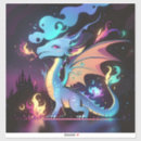 Recherche de graphique dragon autocollants Imaginaire