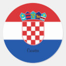 Recherche de drapeau croate autocollants Drapeau de la croatie