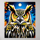 Recherche de yeux de hibou posters Portrait de hibl