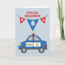 Recherche de police anniversaire cartes Pour enfants