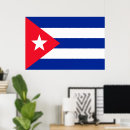 Recherche de drapeau du cuba posters Blanc