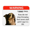 Recherche de avertissement magnets Chien