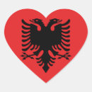 Recherche de albanais autocollants Drapeau