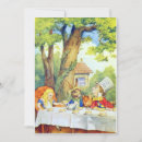 Recherche de mad hatter invitations Alice