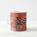 Recherche de peau rouge tasses Noir