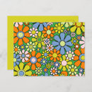 Recherche de motif floral coloré cartes postales Boho