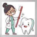 Recherche de dents posters Amusant