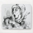 Recherche de chapelier fou tapis souris Tenniel de john
