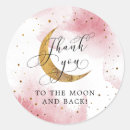 Recherche de lune rose autocollants Lune et étoiles