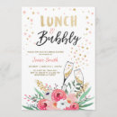 Recherche de brunch pétillant invitations Rose et or