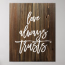 Recherche de confiance posters Bois