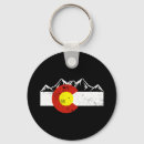 Recherche de drapeau colorado porteclés Rétro