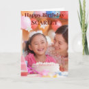 Recherche de chic anniversaire cartes Typographie