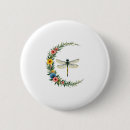 Recherche de croissant lune badges Fleurs