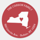 Recherche de new address autocollants Déplacement