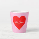 Recherche de coeurs pastel tasses Valentines