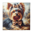 Recherche de peinture de chien carreaux Chiot