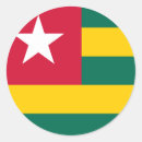 Recherche de le togo autocollants Drapeau