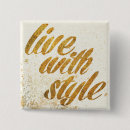 Recherche de styles badges Typographie