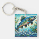 Recherche de saumon porteclés Saut