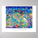 Recherche de zoo art Bleu