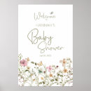 Recherche de boho baby shower welcome fête signes Aquarelle