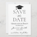 Recherche de date 14x19 invitations Blanc