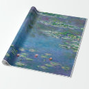 Recherche de nénuphars papier cadeau Monet