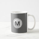 Recherche de initiales décorées tasses Pour lui