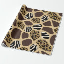 Recherche de safari africain papier cadeau Animal
