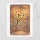 Recherche de jongleur cartes postales Vintage