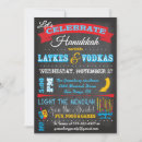 Recherche de latkes invitations Dreidel