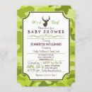 Recherche de camo baby shower invitations Vert
